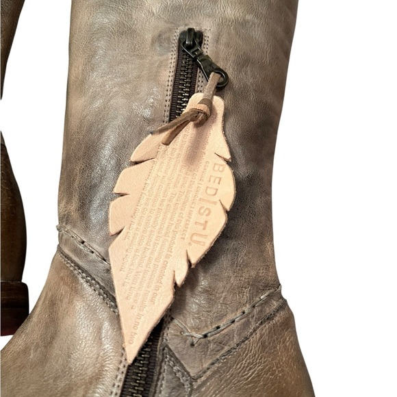 Bed Stu NWT Leather Cobbler Series Manchester Brown/Taupe Boots Women’s Size 8 - Picture 7 of 16